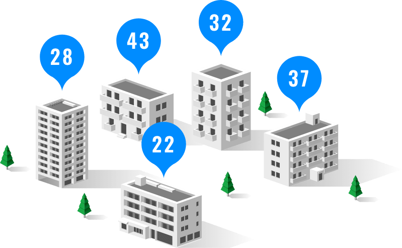 空室借上の平均築年数